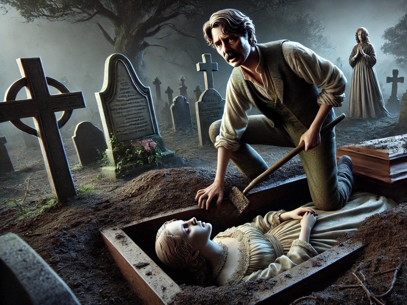 La novia que despertó en su ataúd