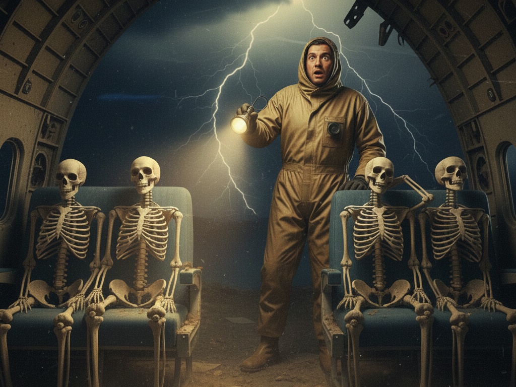 EL AVIÓN QUE APARECIÓ 35 AÑOS DESPUÉS