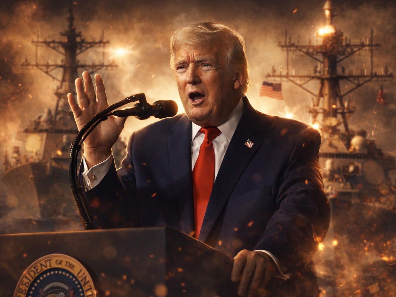 Trump advierte a Maduro: “Si se hace el duro, será la última vez que pueda hacerlo”