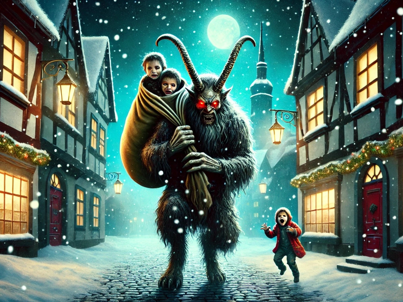 Leyenda: El Krampus, la criatura que se roba a los niños en Navidad