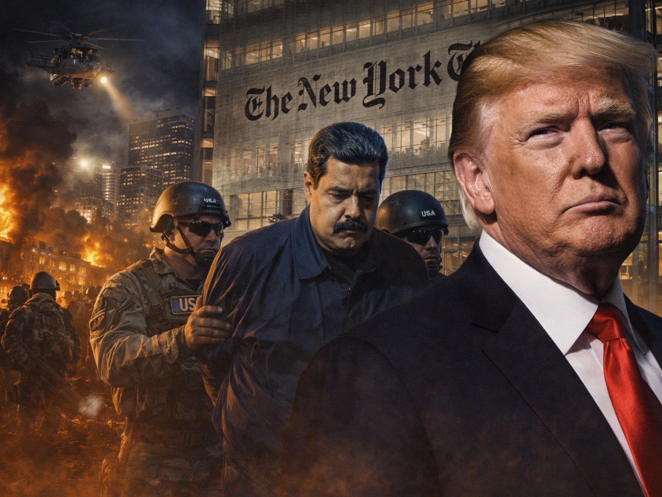 The New York Times advierte que la ofensiva de Trump contra Venezuela es ilegal e imprudente