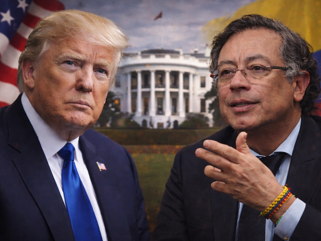 Trump confirma reunión con Petro en la Casa Blanca a inicios de febrero