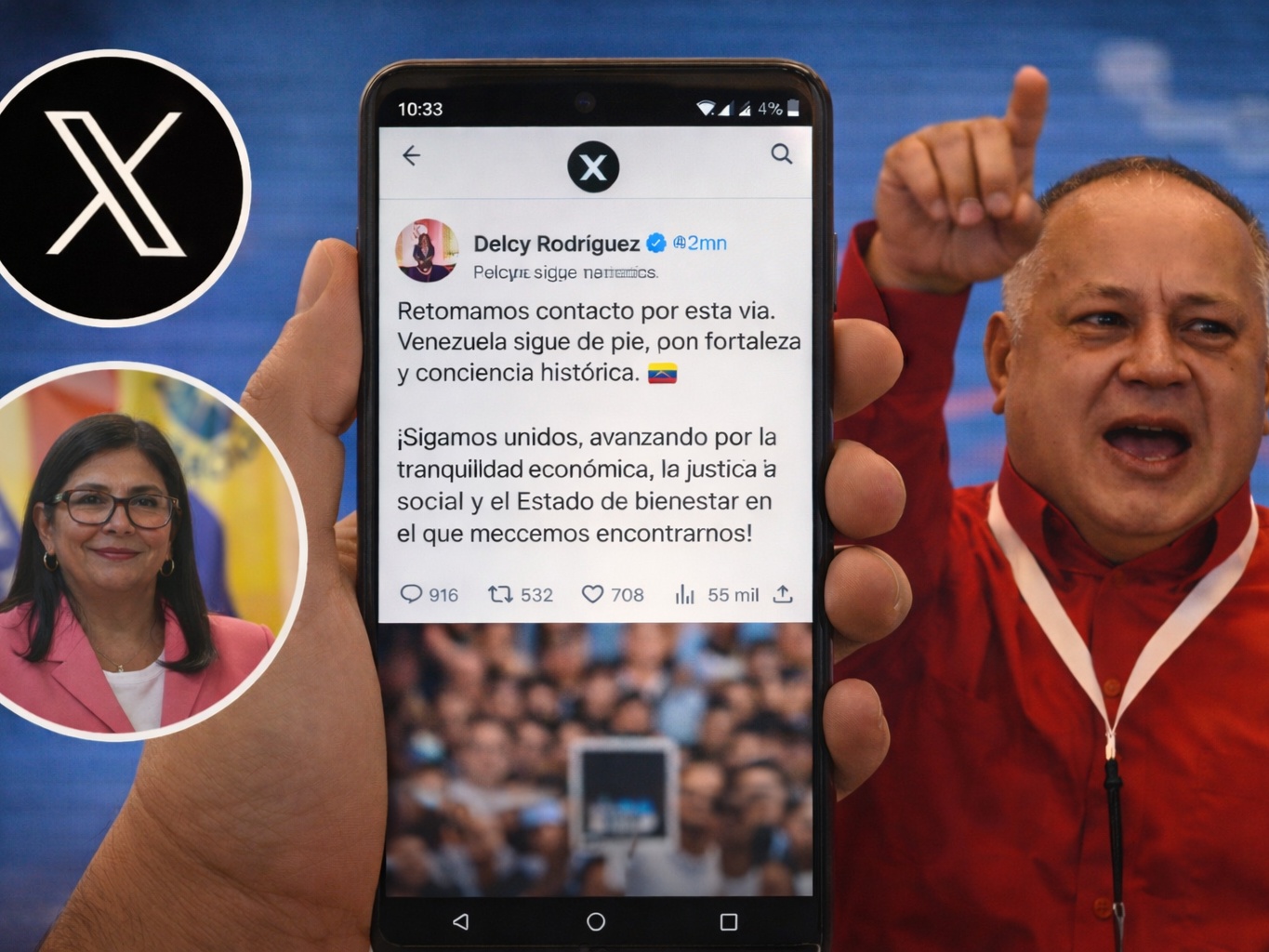 Red social X vuelve a operar en Venezuela tras un año de bloqueo gubernamental