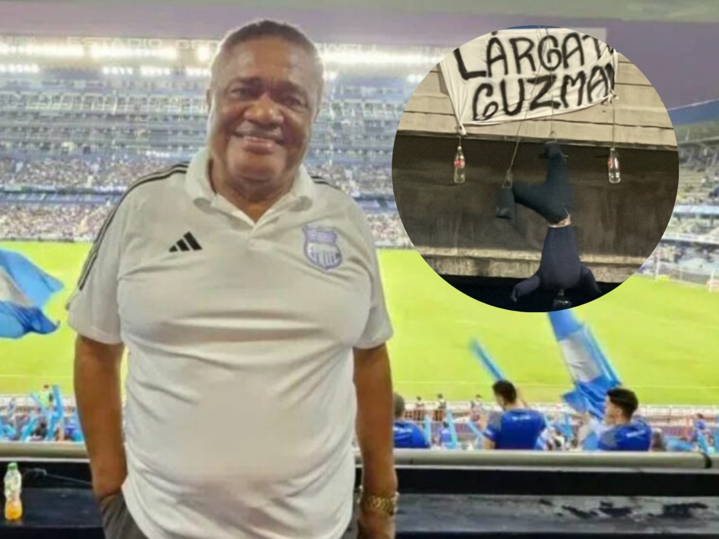 Amenaza a dirigente Jorge Guzmán profundiza la crisis en Emelec