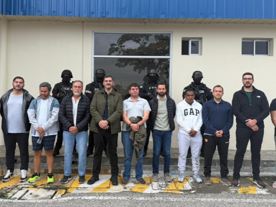 Alcade de Guayaquil Aquiles Álvarez va a la Cárcel 4 de Quito