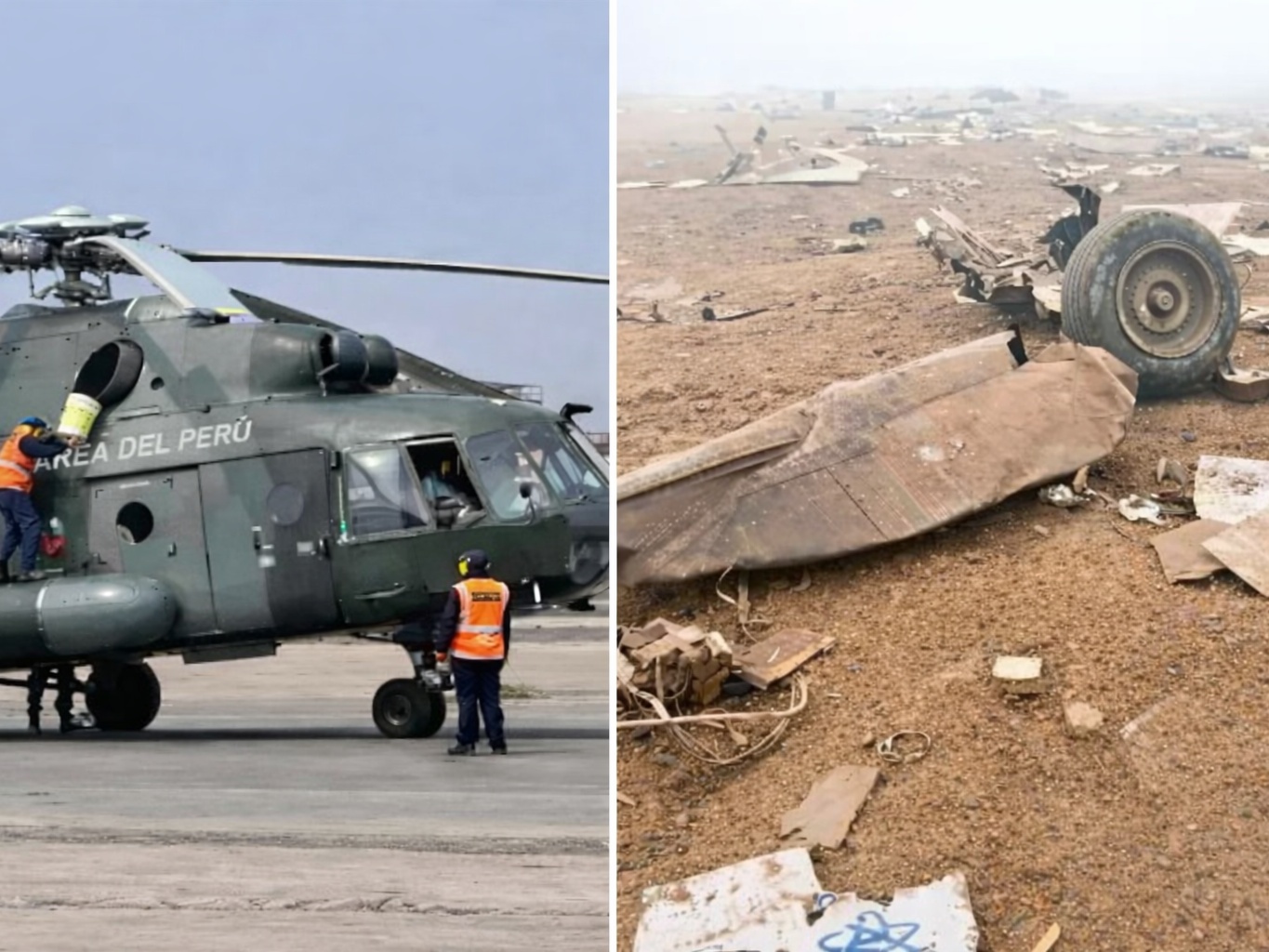 Tragedia aérea en Arequipa deja 15 muertos en misión de rescate