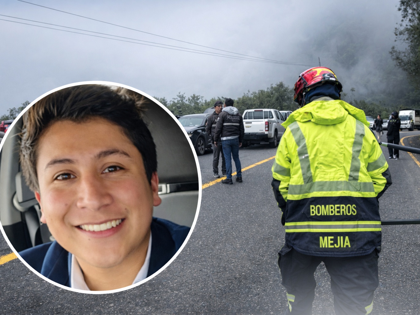 Hallan el cuerpo sin vida de Héctor Enríquez en la vía Alóag-Santo Domingo