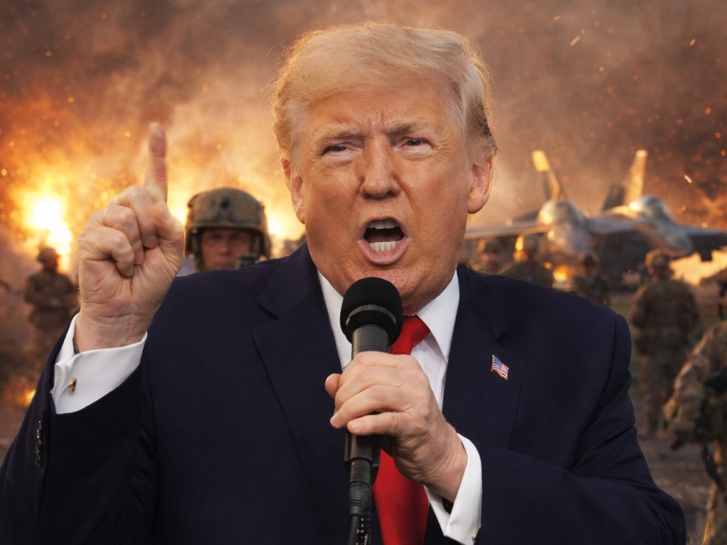 Donald Trump exige rendición en Irán y amenaza con “muerte segura”