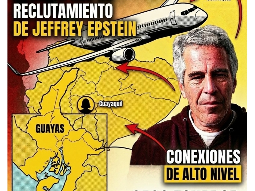 Archivos revelan que avión de Jeffrey Epstein estuvo enEcuador en 2004