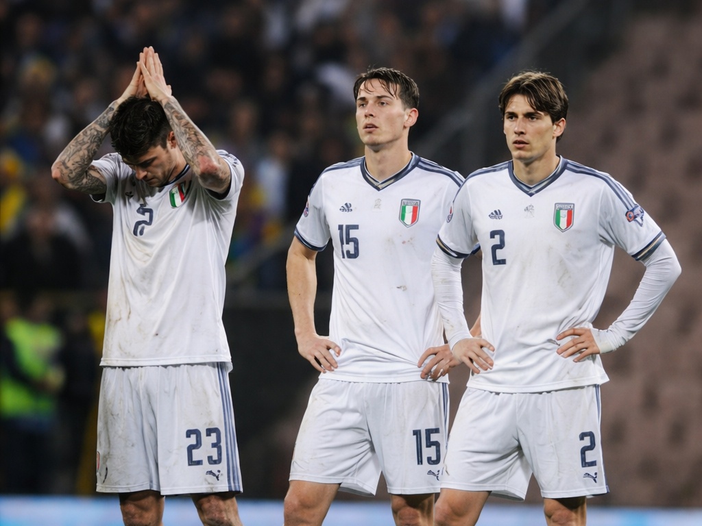Italia fuera del Mundial 2026 tras caer en penales