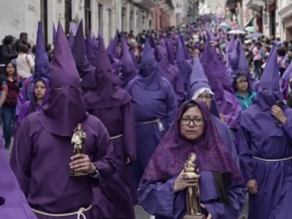 Procesión Jesús del Gran Poder reúne miles en Quito