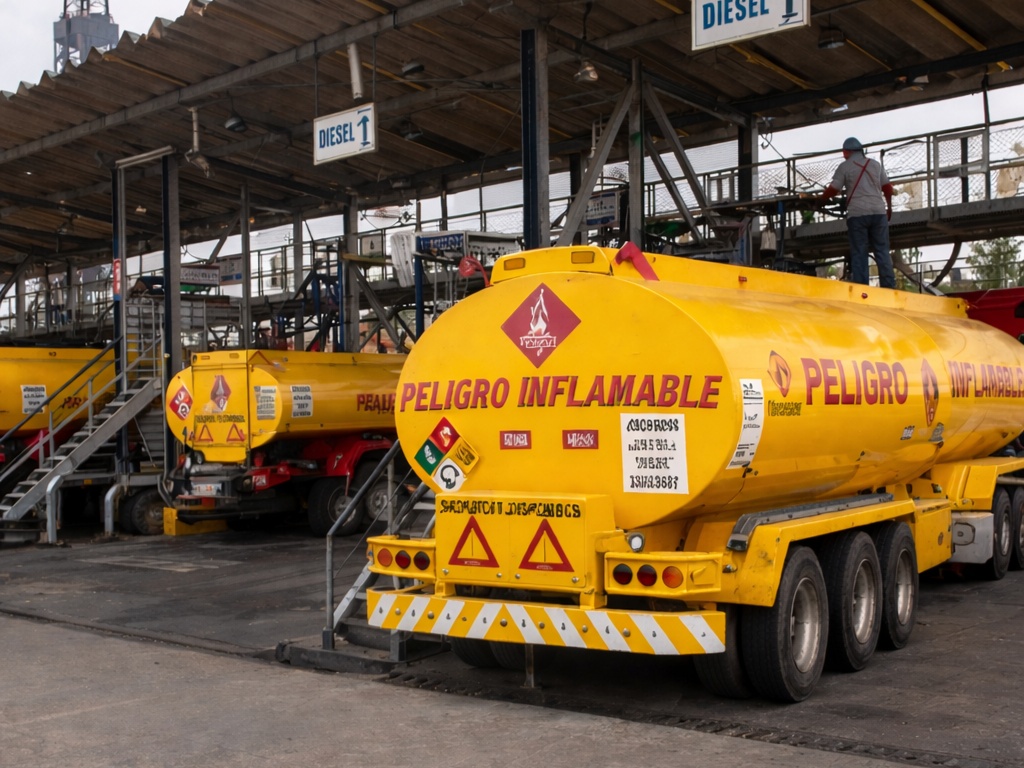 Diésel en Ecuador al alza  y presiona abastecimiento en abril 2026