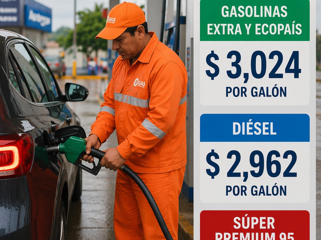 Precio de las gasolinas en Ecuador sube desde este 12 de abril