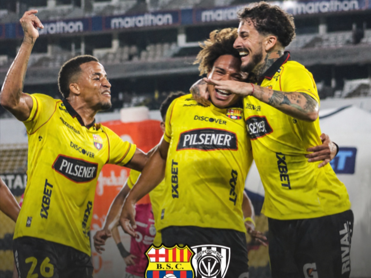 Barcelona SC remonta y acaba con el invicto de Independiente