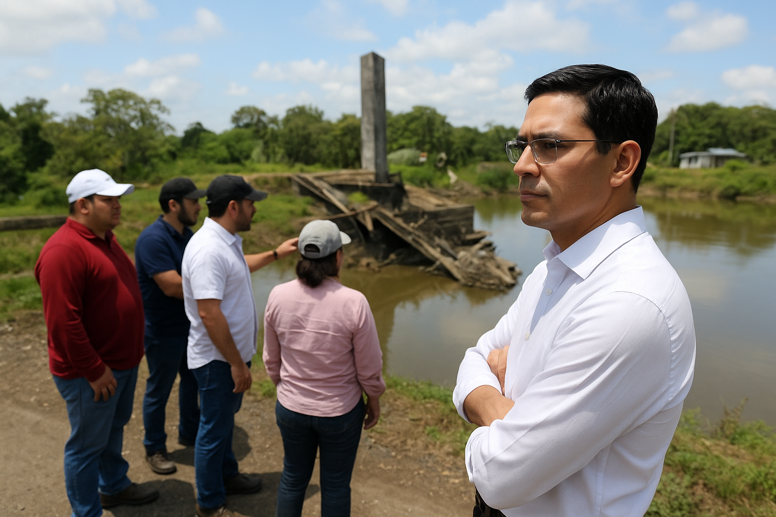 Muisne tendrá nuevo puente en cinco meses tras colapso del 4 de abril 2023