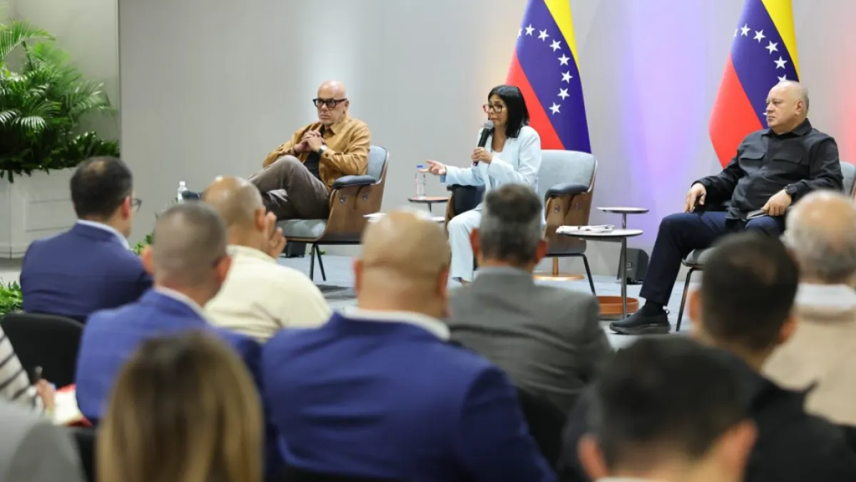 Delcy Rodríguez pide reformar la “ley contra el odio” en Venezuela