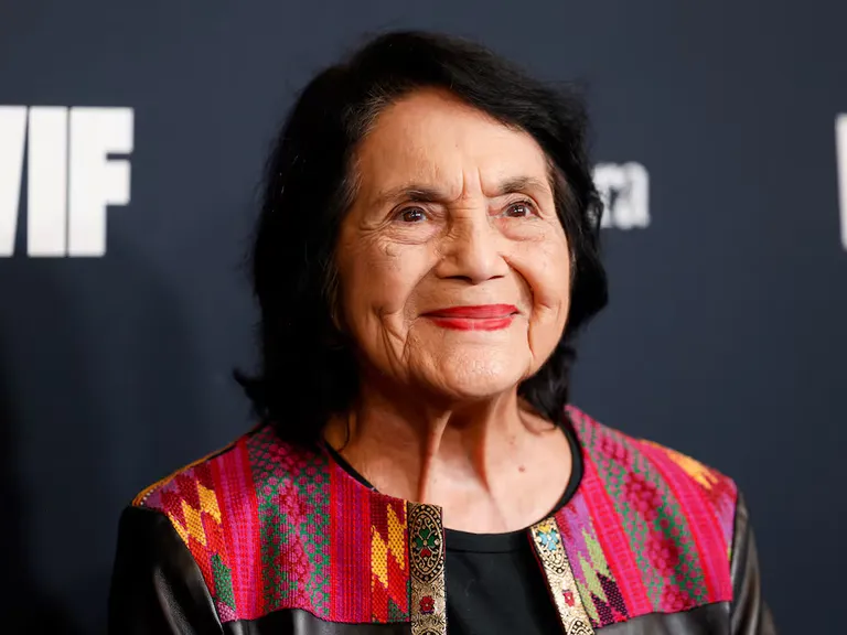 Dolores Huerta, líder sindical y activista de derechos civiles