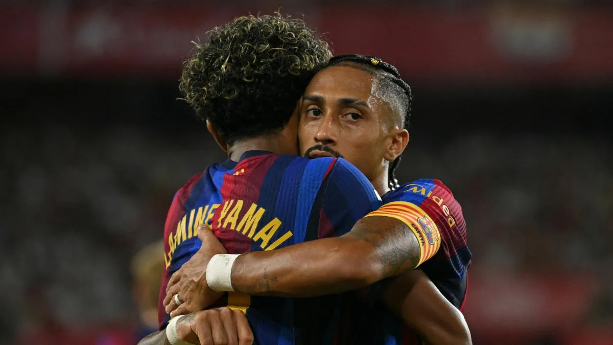 FC Barcelona lidera LaLiga tras vencer 3-1 a Sevilla con triplete