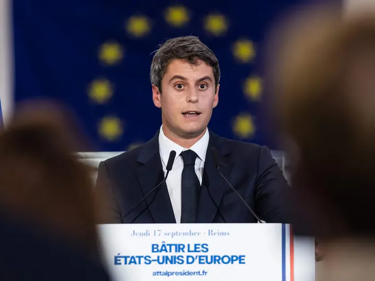 Gabriel Attal propone “Estados Unidos de Europa” en 2027