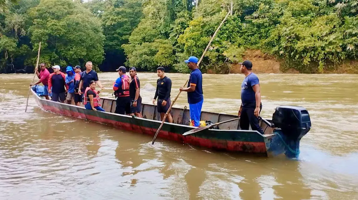 Hallan el cuerpo de Patrick Barahona Dueñas en el río Caoni