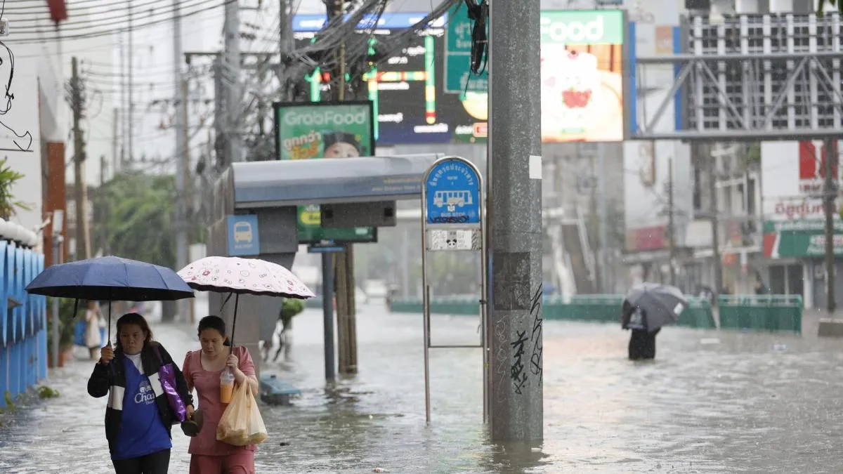 Lluvias en Tailandia: 84.605 afectados y estado de desastre en Bangkok