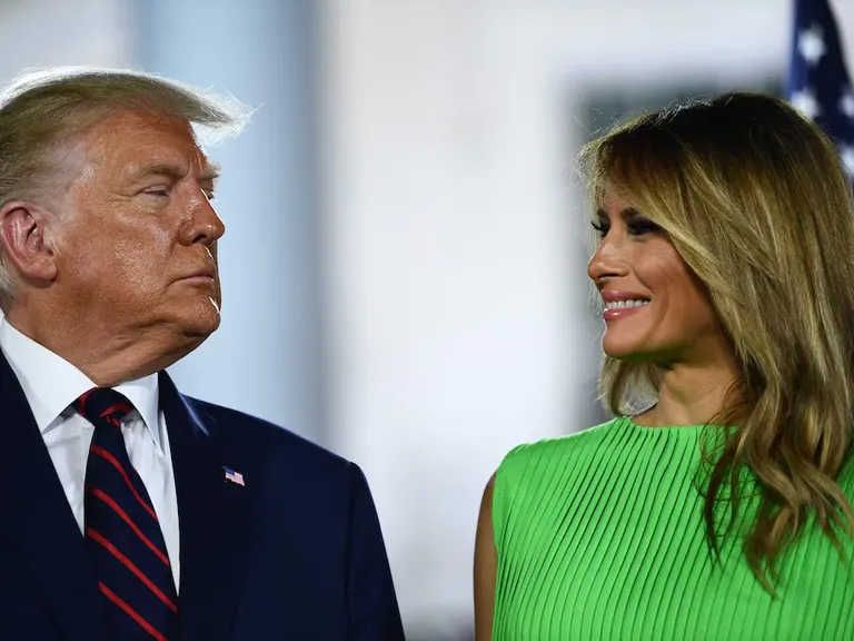 Melania Trump media cese el fuego local en Oleshky desde el 29