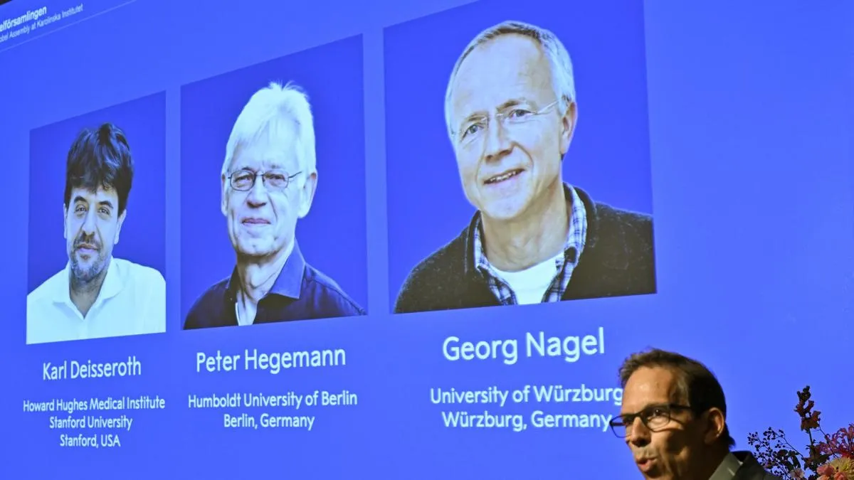 Nobel de Medicina 2026: Deisseroth, Hegemann y Nagel y la optogenética