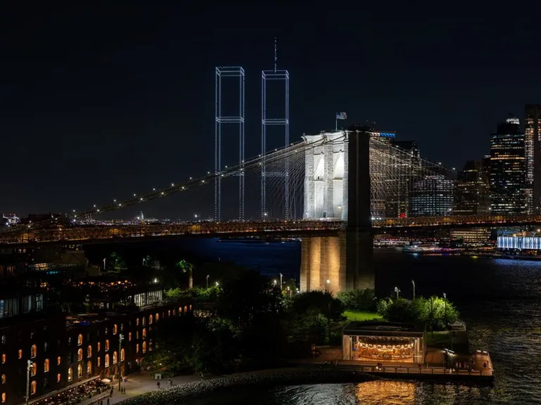 Nueva York recrea las Torres Gemelas con 2 977 drones por 11-S