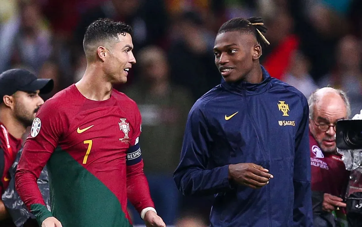 Rafael Leão vestirá el dorsal 7 de Portugal ante Dinamarca