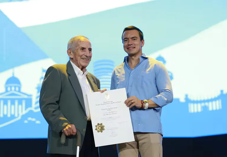 Solca celebra el Mérito a Juan Tanca Camposano en Guayaquil