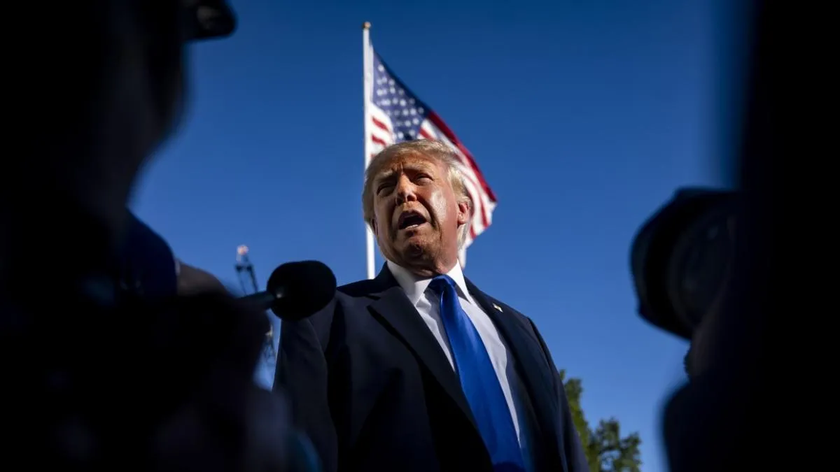 Trump afirma que tiene derecho a postularse de nuevo