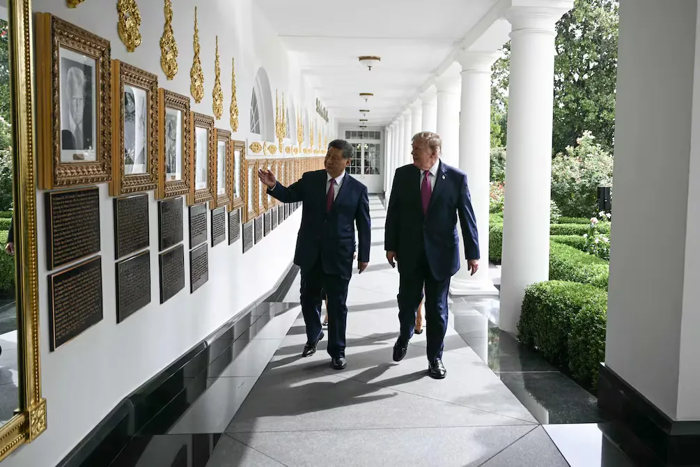 Xi Jinping se rió cuando Trump mostró imagen de Biden