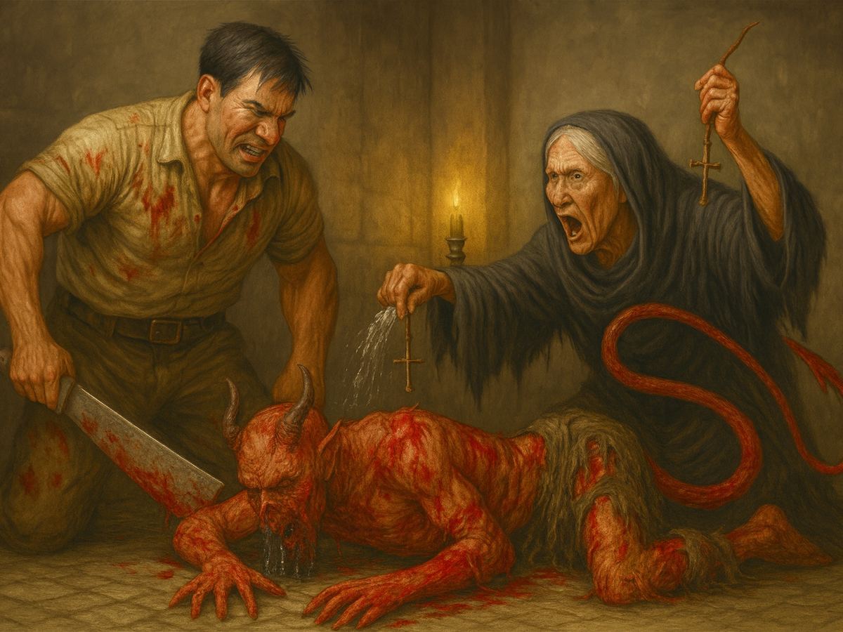 Leyenda Manabita: Machetearon al Diablo