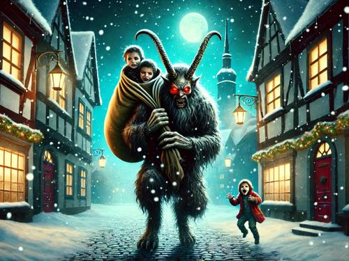 Leyenda: El Krampus, la criatura que se roba a los niños en Navidad