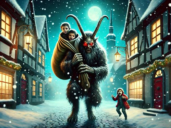 Leyenda: El Krampus, la criatura que se roba a los niños en Navidad