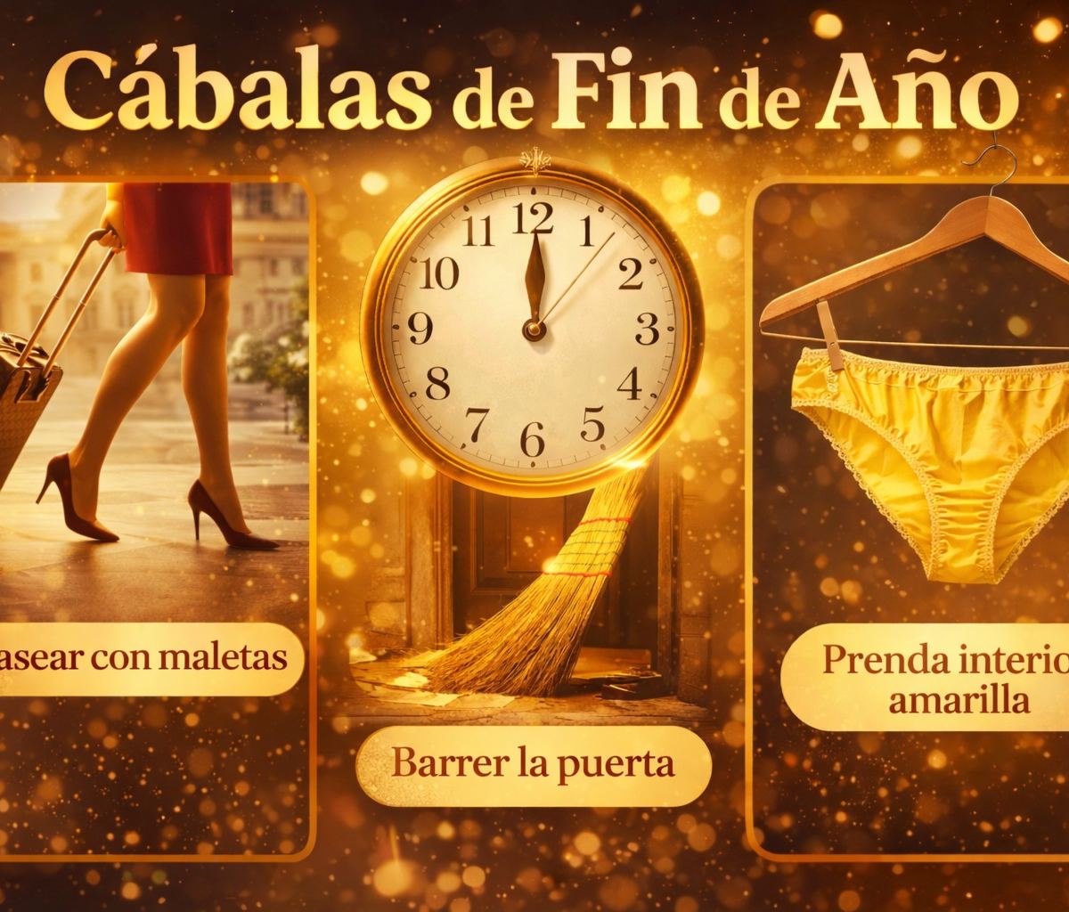Cábalas y rituales que marcan el Fin de Año en Ecuador