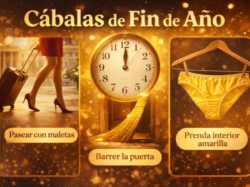 Cábalas y rituales que marcan el Fin de Año en Ecuador