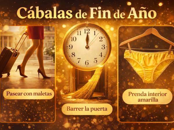Cábalas y rituales que marcan el Fin de Año en Ecuador
