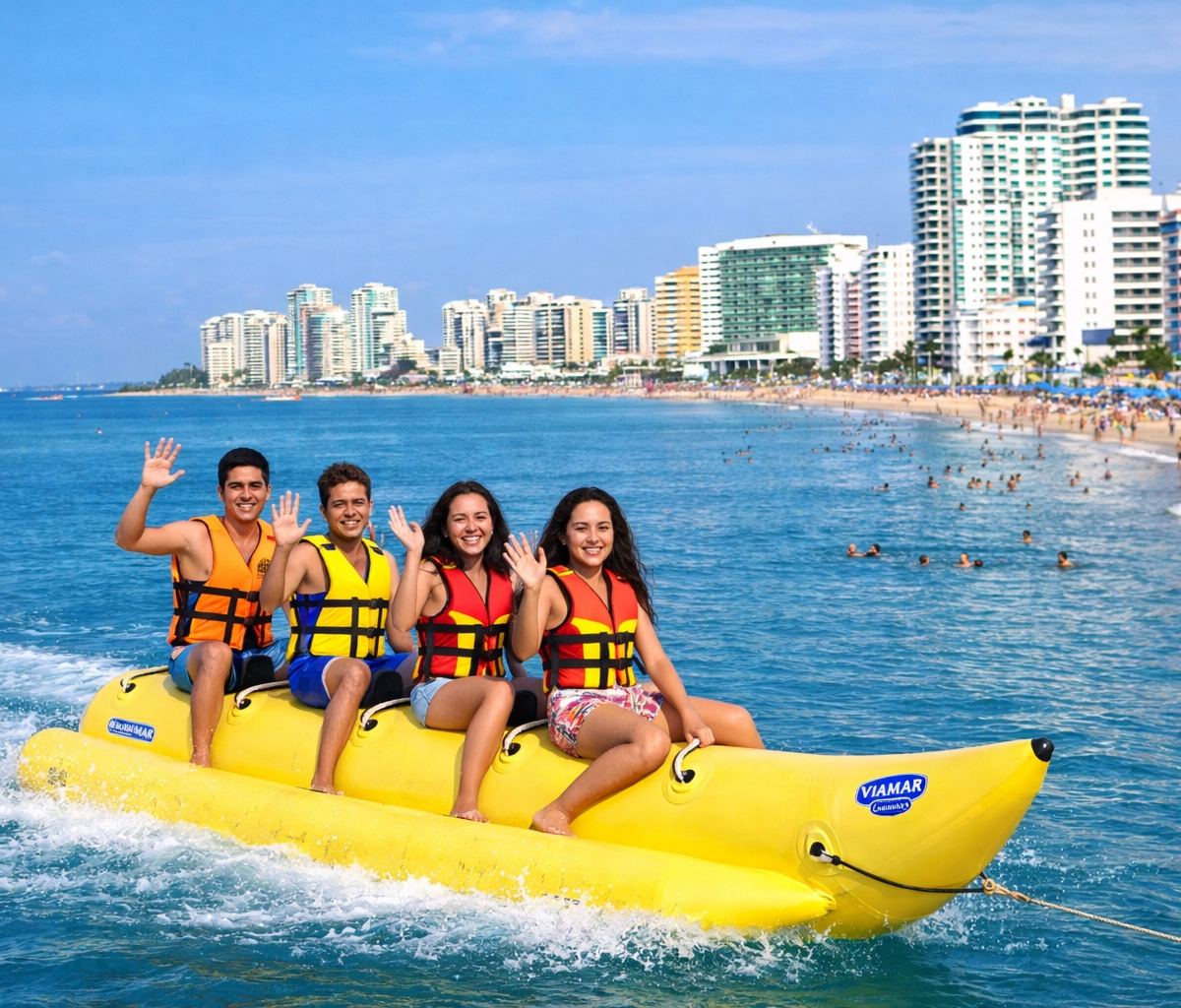 Las playas a full en Santa Elena, Manabí y Esmeraldas en primer feriado de 2026