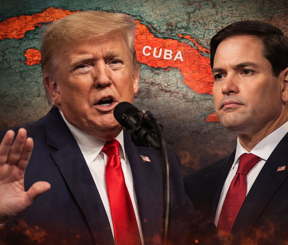 "Cuba es un estado fallido", "es un colapso total", dicen Trump y Rubio tras captura de Maduro
