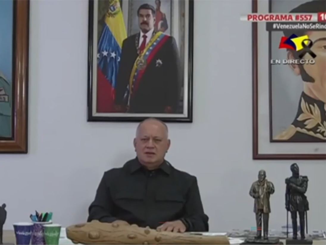 Diosdado Cabello reaparece en televisión tras captura de Maduro