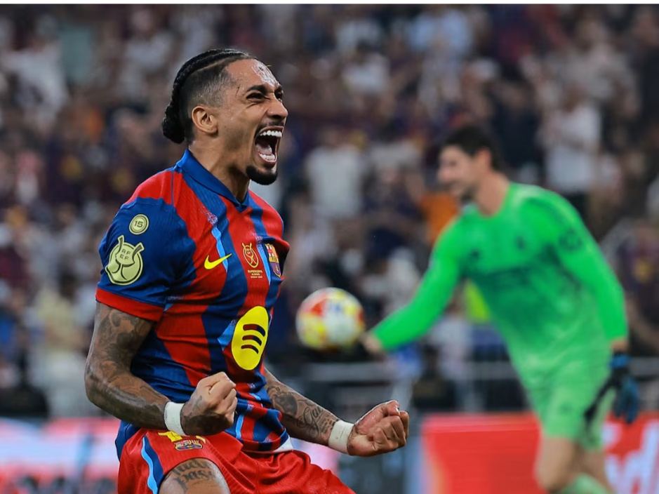 Barcelona gana la Supercopa de España tras vencer 3-2 al Real Madrid