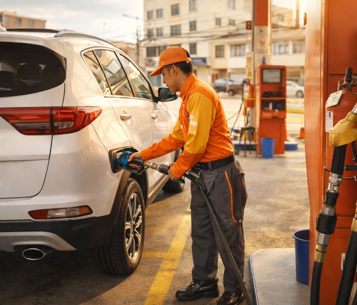 Nuevos precios de gasolina y diésel rigen desde el 12 de enero