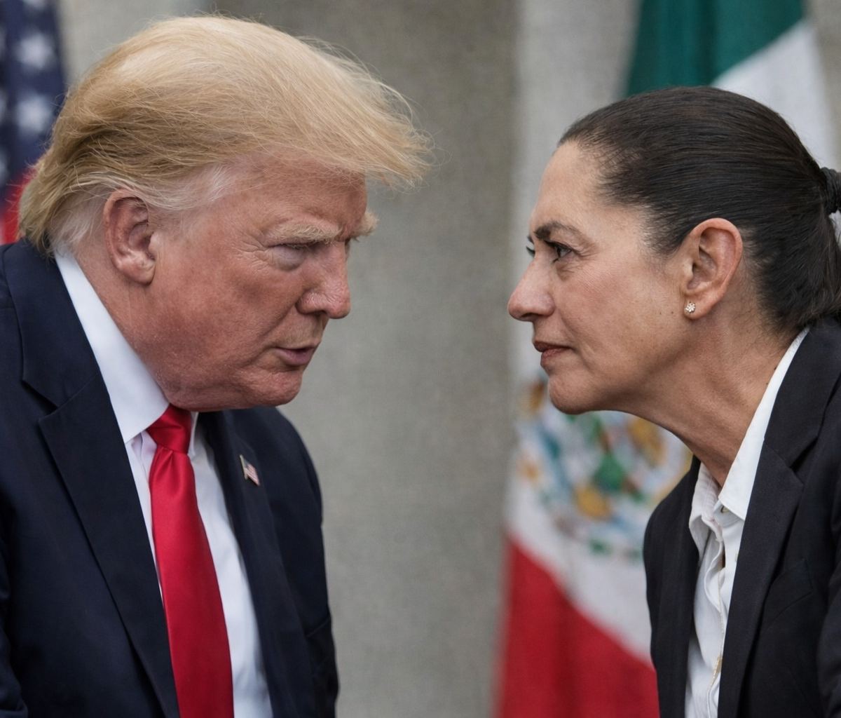 Sheinbaum y Trump dialogan y descartan intervención militar de EE. UU. en México
