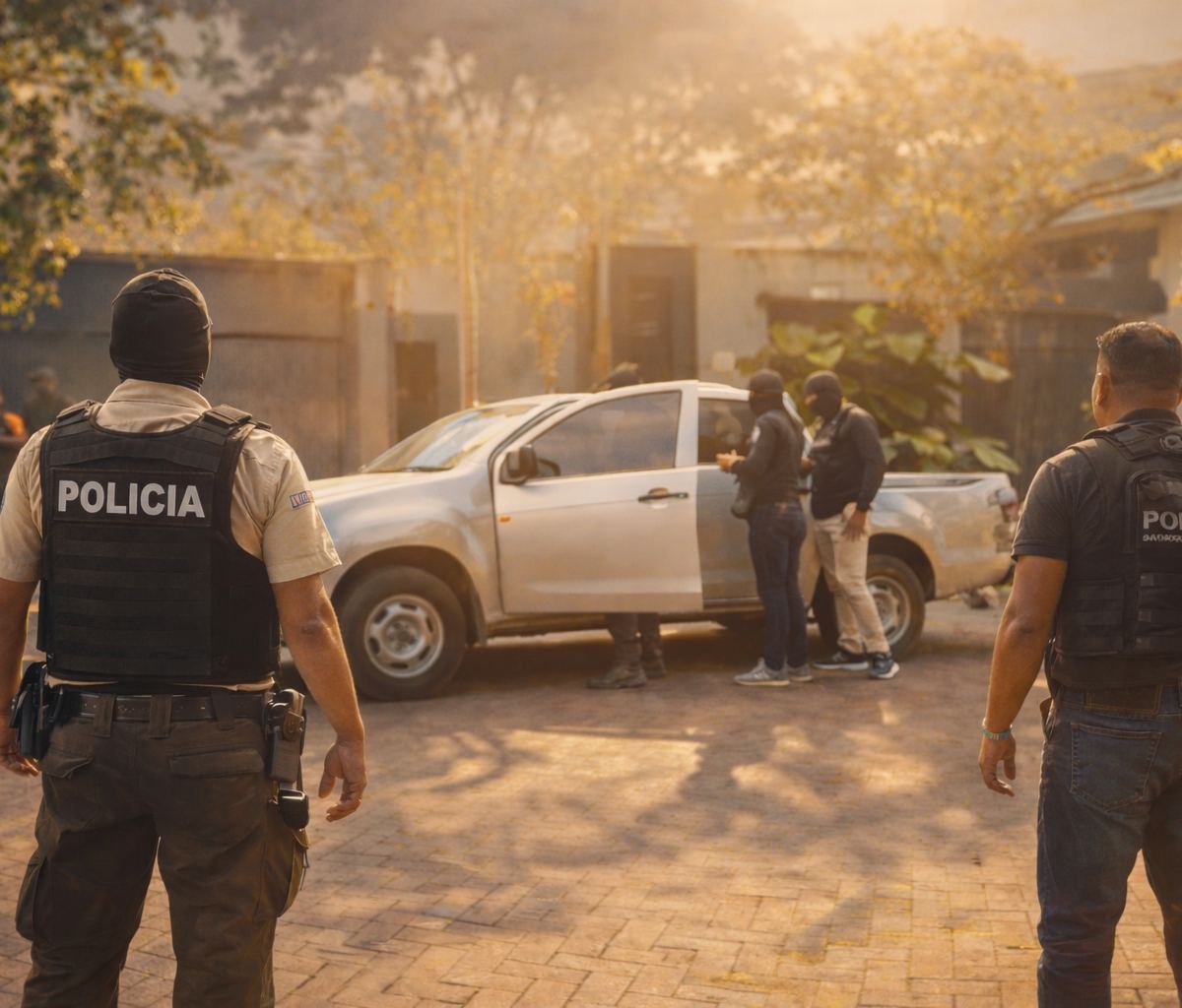 Policía allana residencias en Mocolí tras crimen de alias ‘Marino’