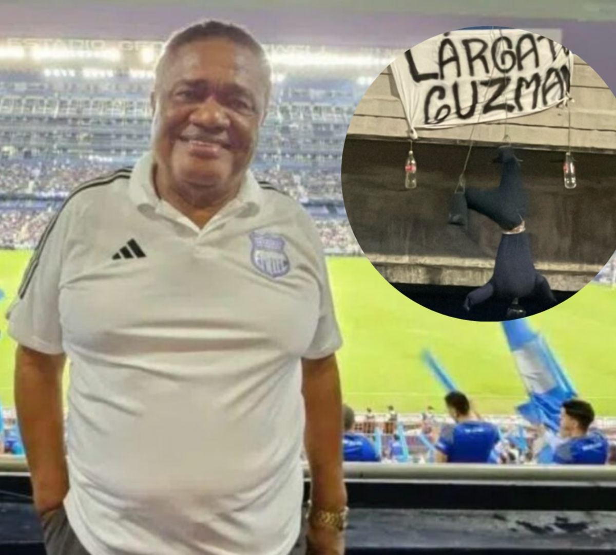 Amenaza a dirigente Jorge Guzmán profundiza la crisis en Emelec