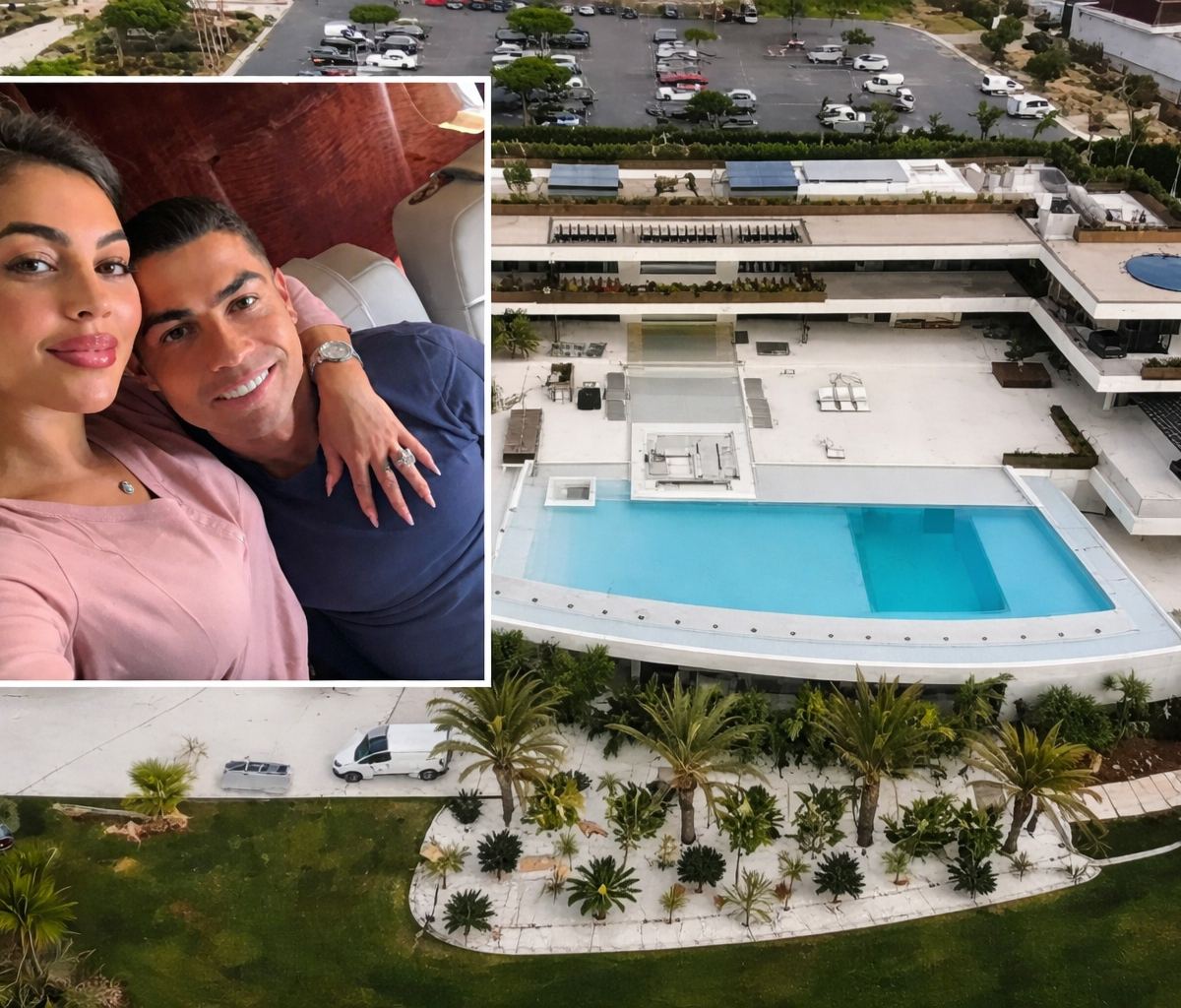 Cristiano Ronaldo y Georgina ponen a la venta su nueva mansión en Portugal por 35 millones