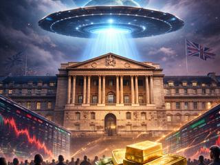ALERTA OVNI: Banco de Inglaterra evalúa colapso global por anuncio alienígena