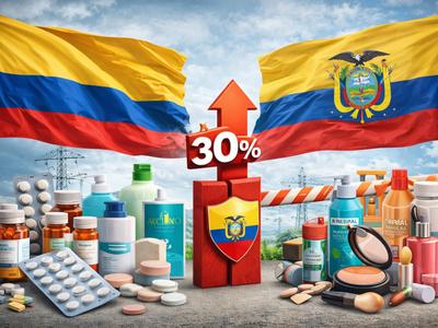 Productos de Colombia que subirían por arancel del 30% en Ecuador