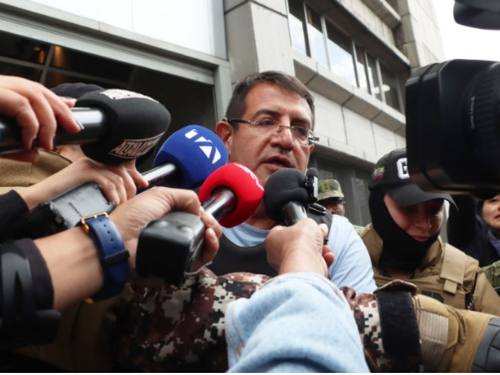 “Trasladé dinero desde Venezuela a Ecuador por orden de Rafael Correa, asegura Santiago Díaz”